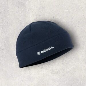 New BAERSKIN TACTICAL Fleece Beanie Hat One Size OS Navy Blue